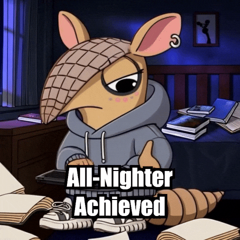 Deadline Procrastination GIF by Chillo Dillo