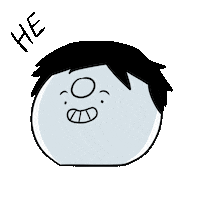 laugh smile Sticker