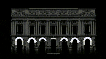 Architecture Projection Mapping GIF by limeartgroup