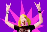 Heavy Metal Girl GIF by Spaghetto