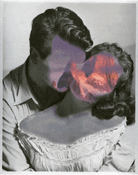 black and white love GIF by iosonof