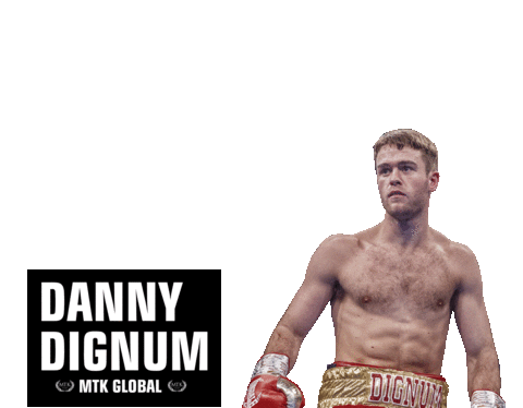 Boxing Danny Sticker by MTK Global