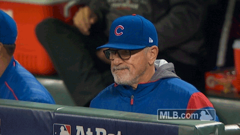 Sad Chicago Cubs GIF by MLB