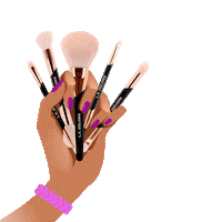 Makeup Brushes La Colors Sticker by L.A. COLORS Cosmetics