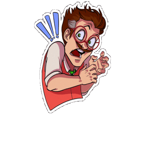 vokigames giphygifmaker halloween jump scary Sticker