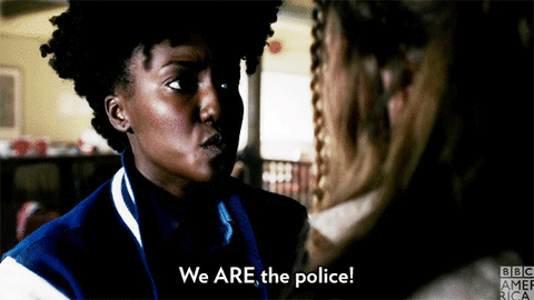 dirk gently police GIF by BBC America