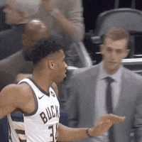 Basketball Reaction GIF by Milwaukee Bucks