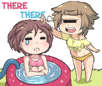 Head Pat Summer Sticker by Jin