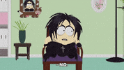 eric cartman chair GIF by South Park 
