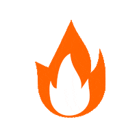 Fire Flames Sticker by Hudl