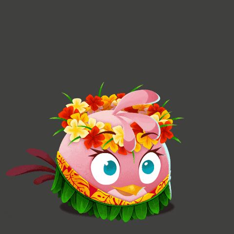 Happy Aloha GIF by Angry Birds