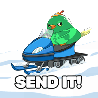 Lets Go Yolo Sticker by Robbie