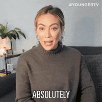 Hilary Duff Yes GIF by TV Land