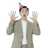 Happy Birthday Wow Sticker by koreadispatch