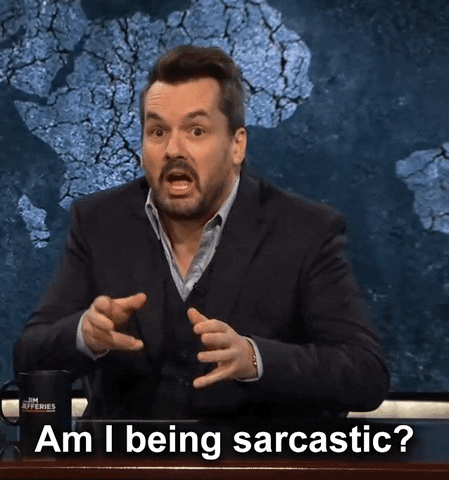 Sarcastic Jim Jefferies GIF by CTV Comedy Channel
