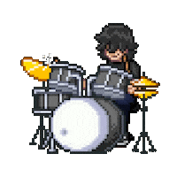 Drums Poker Sticker by CBAsensei®