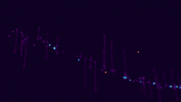 friedpixels animation purple motion graphics after effects GIF