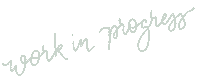 Work In Progress Art Sticker