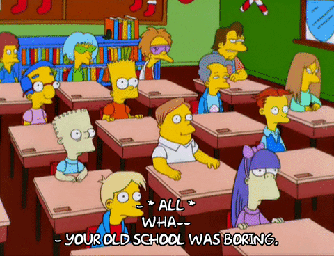 bart simpson what GIF
