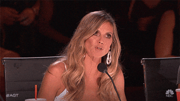 heidi klum nbc GIF by America's Got Talent