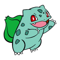 Gen 1 Grass Sticker by Pokémon