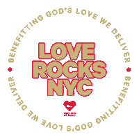 Rock And Roll Nyc Sticker by God's Love We Deliver