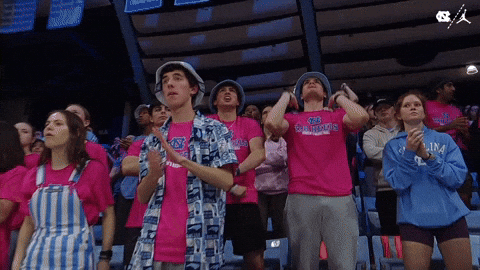 Basketball Celebration GIF by UNC Tar Heels