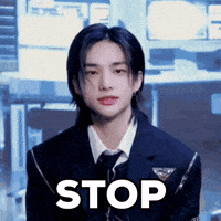 Angry Stop GIF