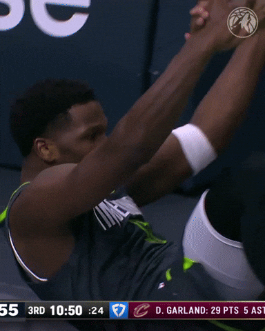 Nba Friendship GIF by Minnesota Timberwolves