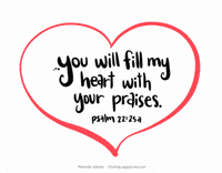 CalmInThePsalms heart god christian bible GIF