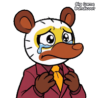 Sad Big Game Sticker by VeeFriends