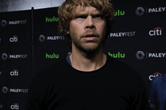Eric Christian Olsen Wtf GIF by The Paley Center for Media