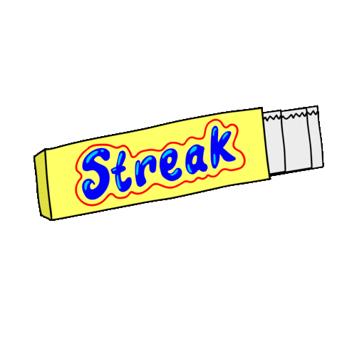 streak Sticker by randydrosario