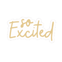 So Excited Baby Sticker