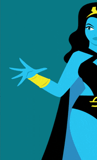 aaronfreycomics legion of super heroes shadow lass GIF