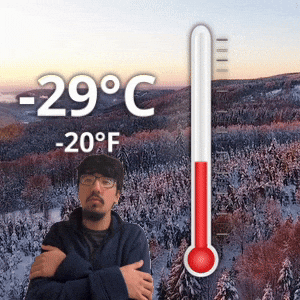 -29 °C