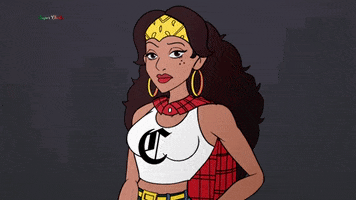 SuperChola animation vote superhero latina GIF