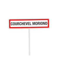 Courchevel Sticker by COURCHEVEL, Capitale mondiale du ski depuis 1946