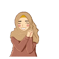 Girl Thank You Sticker