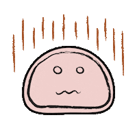 mdphdlett food scared oh no ice cream Sticker