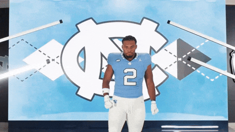 University Of North Carolina Football GIF by UNC Tar Heels