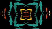 fish kaleidoscope GIF by Ana Pérez López