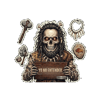 Halloween Entender Sticker