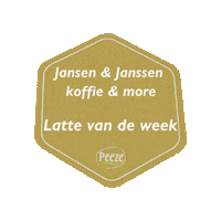 Latte Heerlen Sticker by Jansen & Janssen Coffee & More