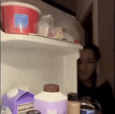 Girl Opening GIF