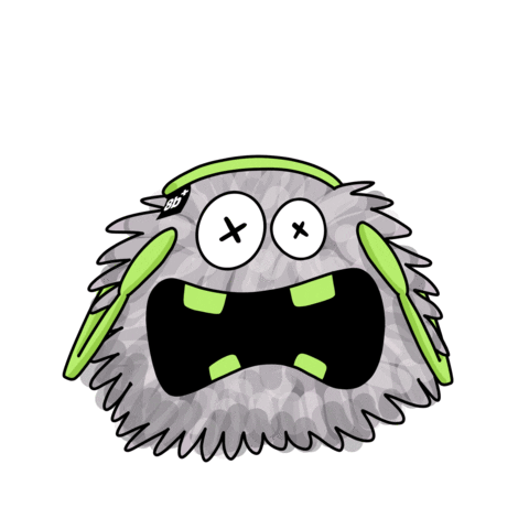 8BPLUS giphyupload scared climbing afraid Sticker