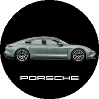PorscheJapan porsche ポルシェジャパン ポルシェ 新型タイカン Sticker