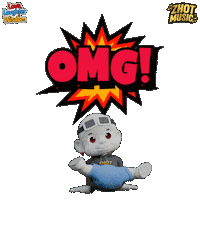 Surprise Wow Sticker by Zhot