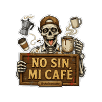Relax Cafe Sticker