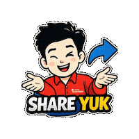 Share Berbagi Sticker by Asuransi Sinar Mas